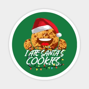 I Ate Santa´s Cookies Funny Christmas Magnet